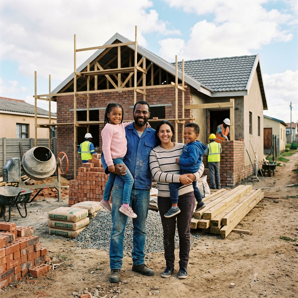 Rebuilding a destroyed home