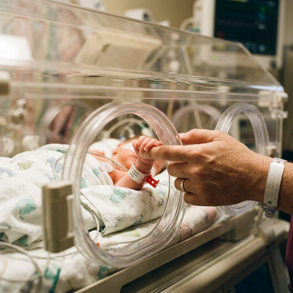 Emergency Medical Support for a Newborn