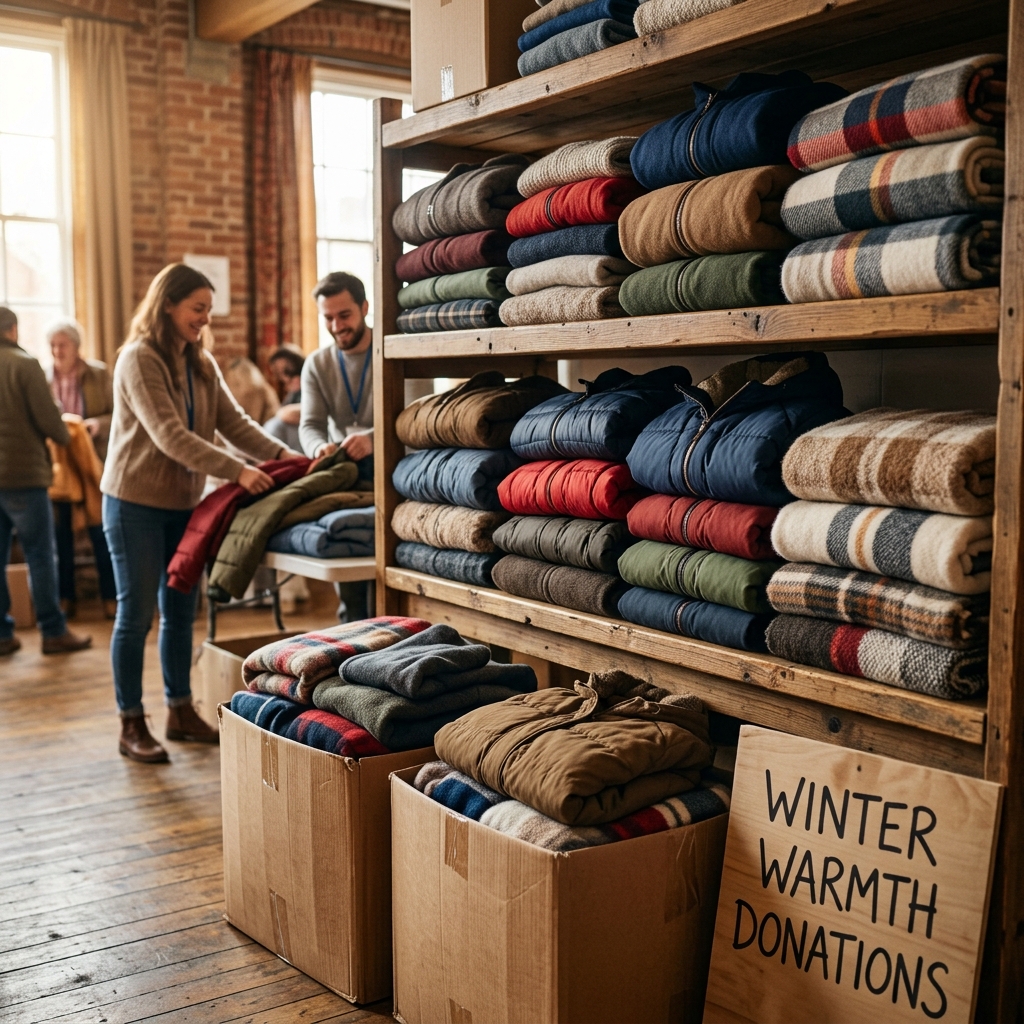 Winter Warmth Drive for Displaced Families
